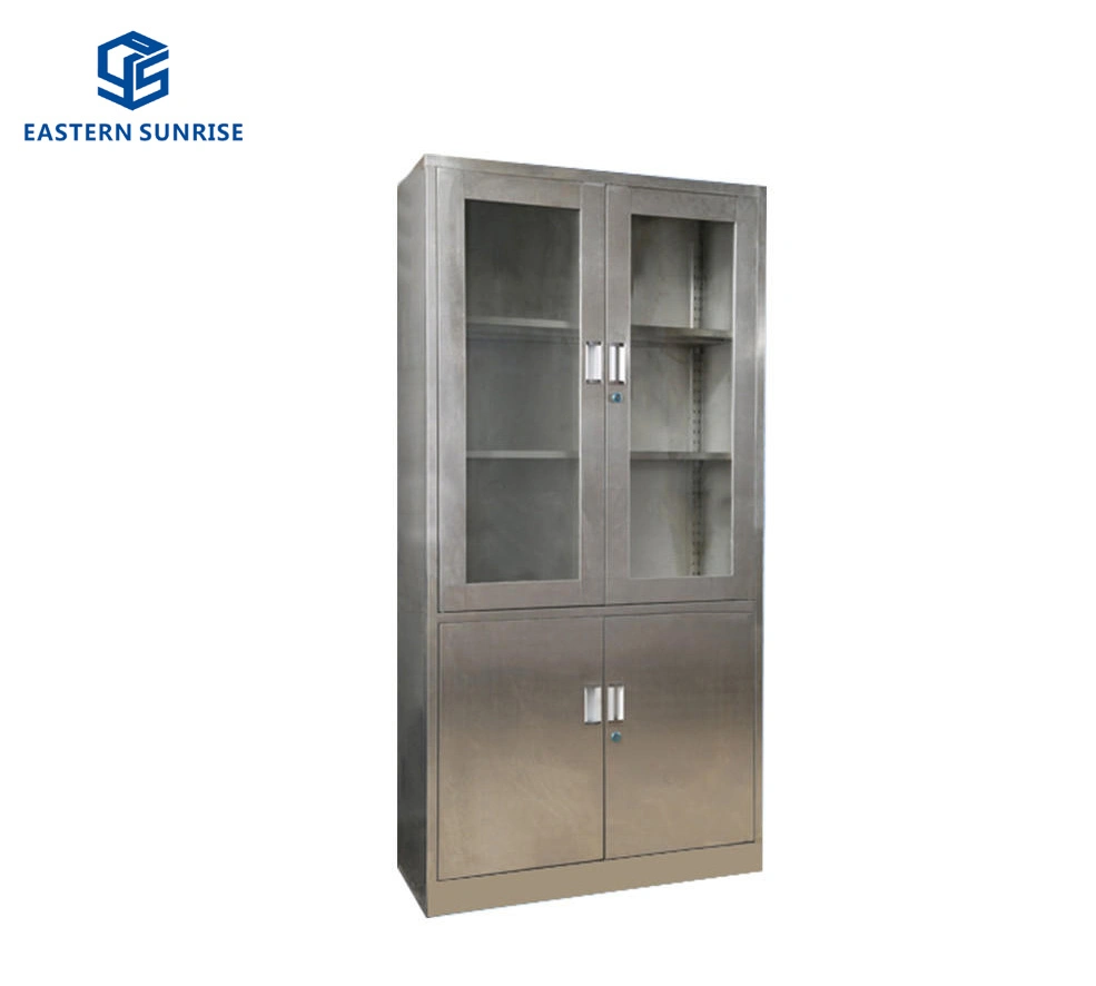 Medical Supply Storage Cabinets with Grade 304 Stainless Steel