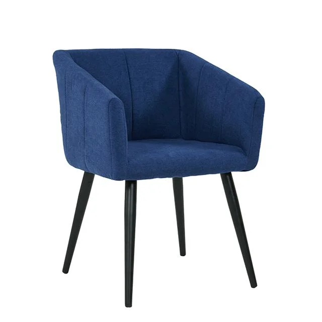 Estilo nórdico moderno, móveis para banquetes, Velvet descanso de braço Home Lounge Cadeira de jantar para sala de estar