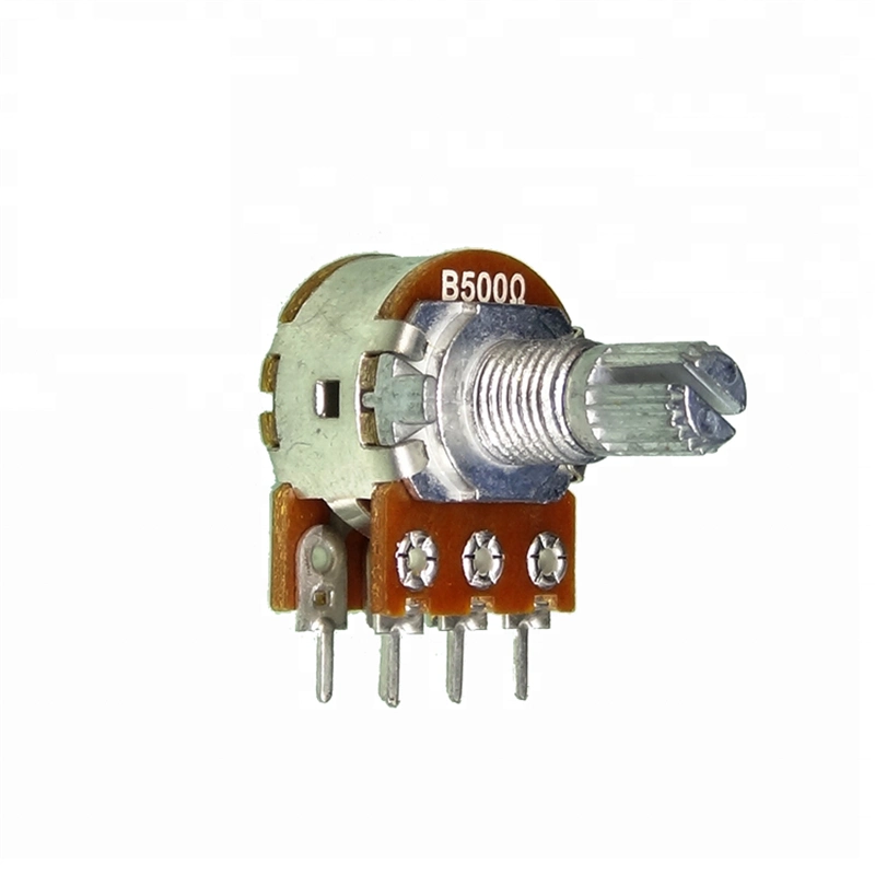 16mm Metal Shaft Audio Potentiometer with Switch (RP1613SN)