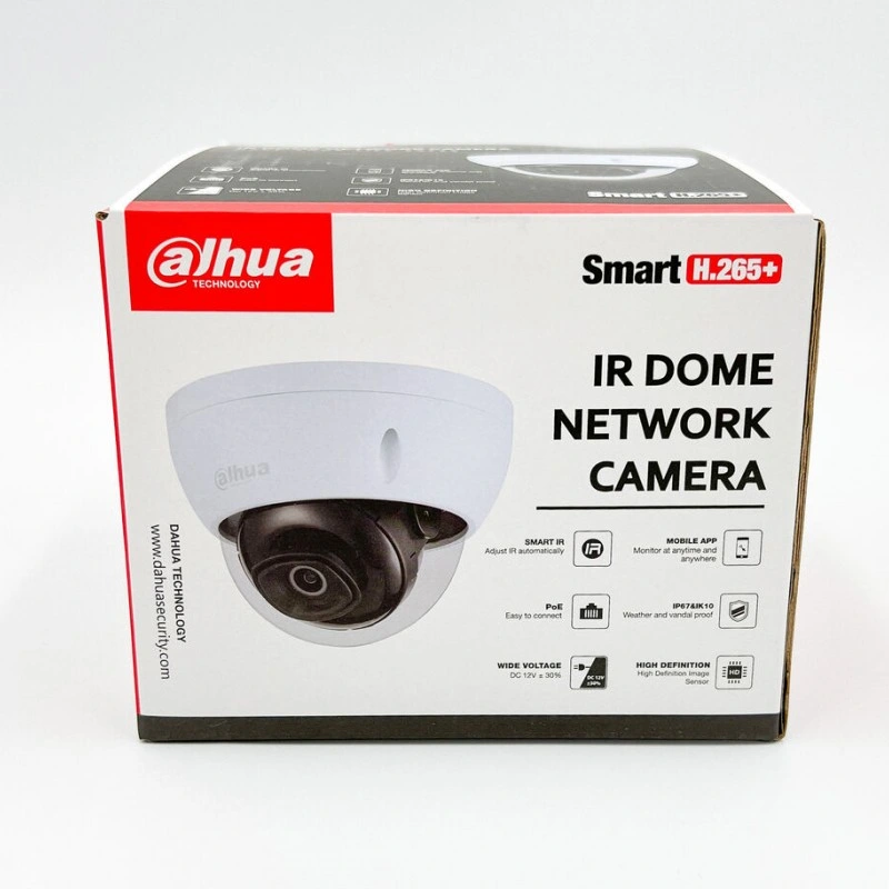 Dahua OEM Ipc-Hdbw3241e-S-S2 2MP IR Fixed-Focal Dome IR Wizsense Network Camera