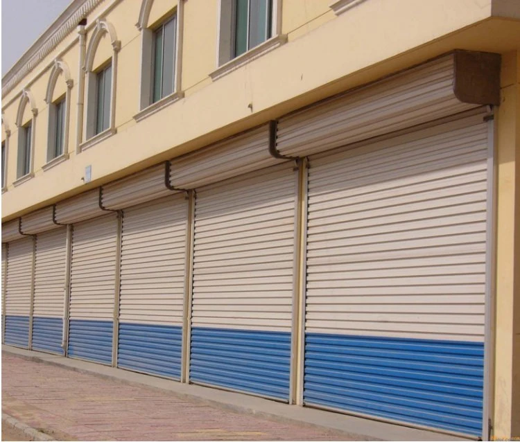 Industrial Exterior & Interior Galvanized Steel Fire Rated Rolling Fireproof Roll-up Entrance Roller Shutter Rolling up Door