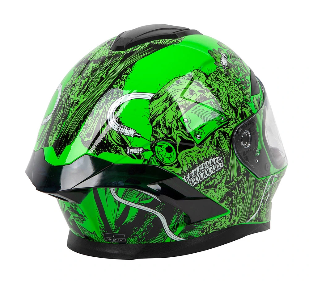 DOT Approved Full Face Bike Helme Großhandel mit Doppellinse