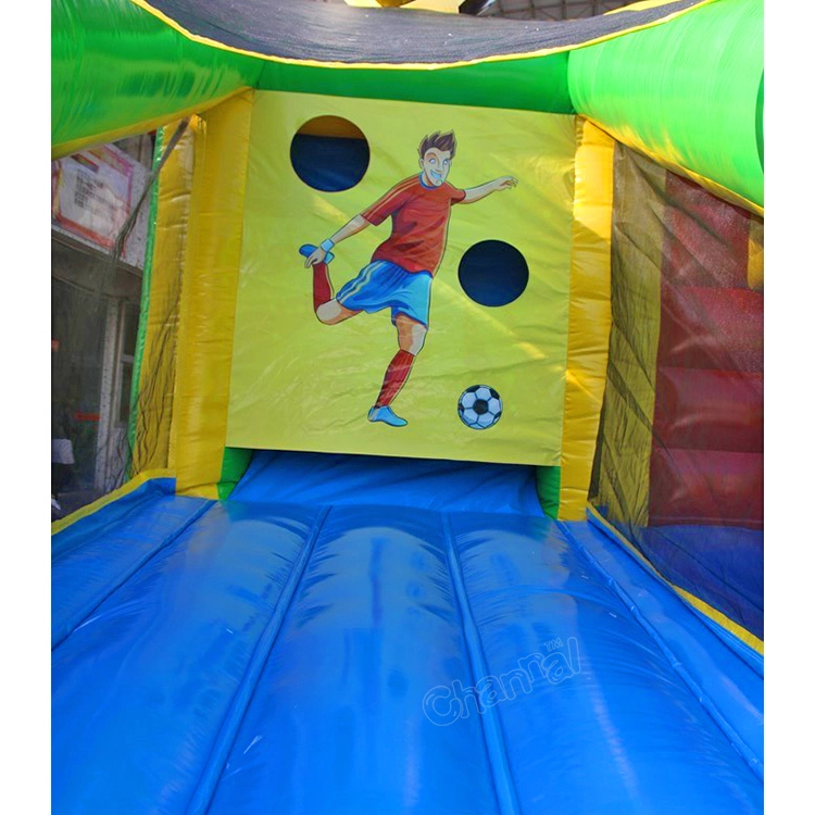 3 in 1 Football Basketball Soccer Inflatable Shootout Game