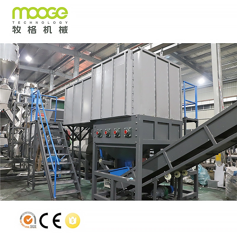 Recyclable plastic waste PET bottle recycling line PET bottle washing machine line