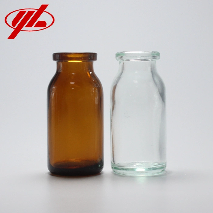 10ml Brown Moulded Glass Bottle