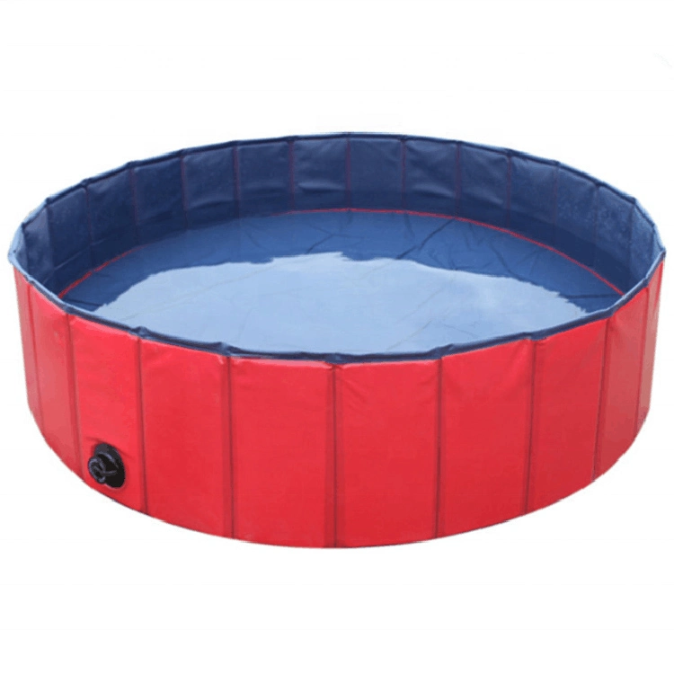 Água de quintal perfeito verão jogando Kiddie Piscina Dobrável Portátil Pet Cão Gato banhos de hidromassagem piscina lagoa de água