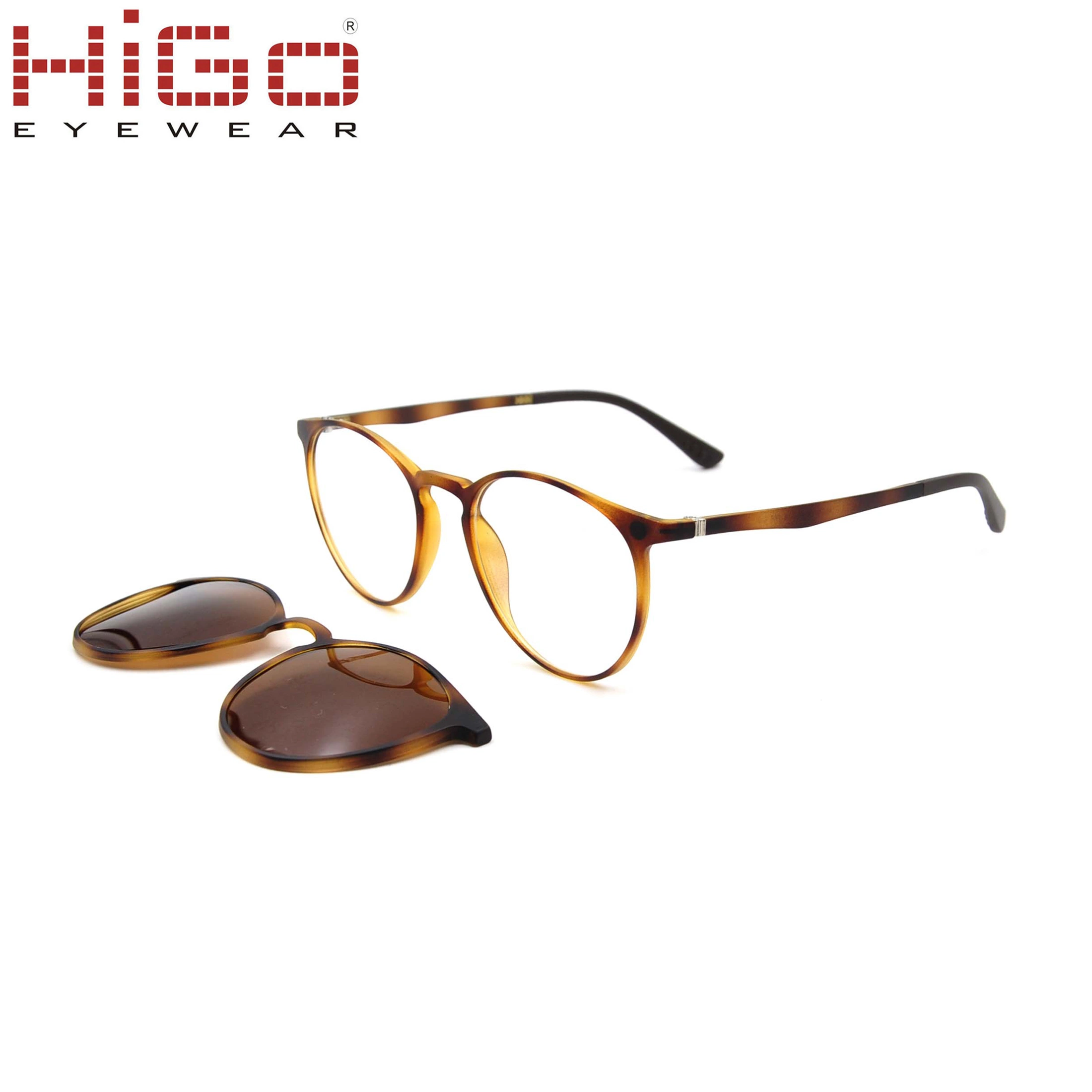 2018 Wenzhou Higo Polarized Clip on Sunglasses Ultem Material Wholesale/Supplier