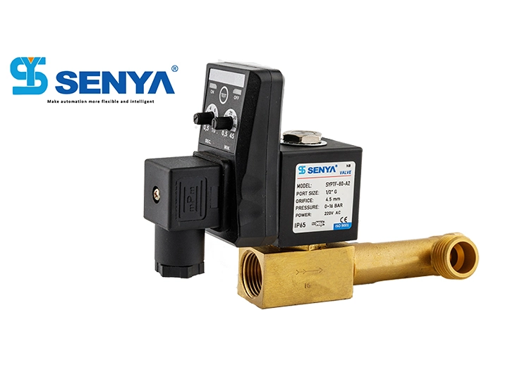 Senya Pneumatic High-Quality Factory Price Syptl-16-D2 Series Air Compressor Water Drain Valve with Timer Auto Drain Solenoid Valve