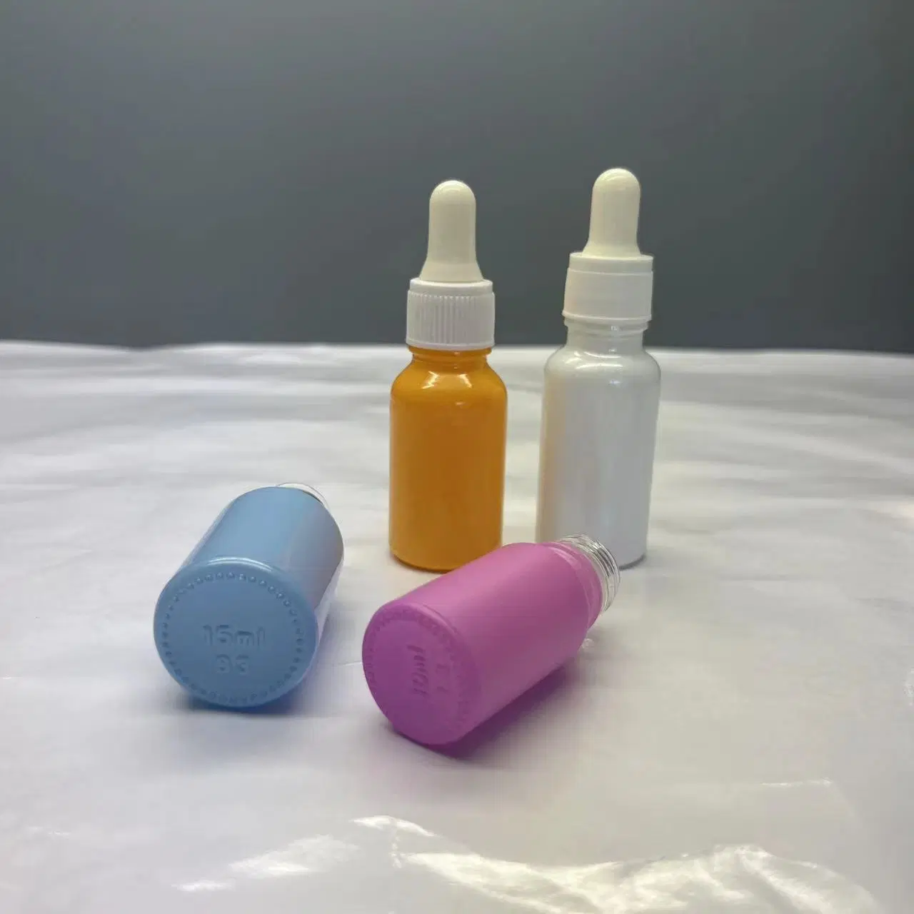 10ml Anti-Acne Serum Glass Packaging with Pipette Pharmaceutical Glass Grade