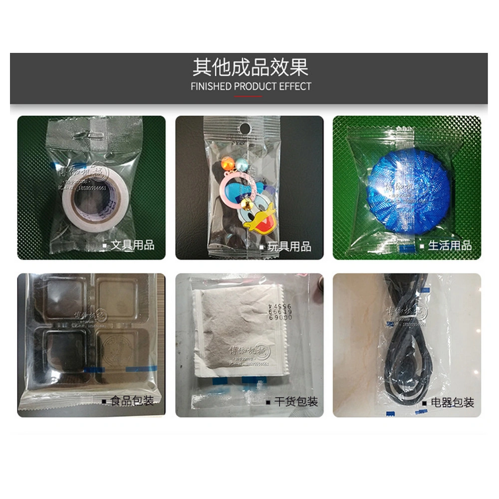 Double Motor Flow Packing Machine Bag Making Machine for Bowl Brush