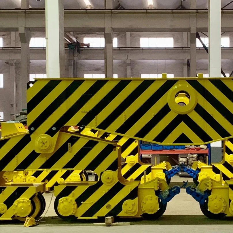 Conjunto de roda de aço para rodas de aço, parte de máquinas de peças sobresselentes articuladas Para máquinas portuárias, mecanismos de deslocação, peças