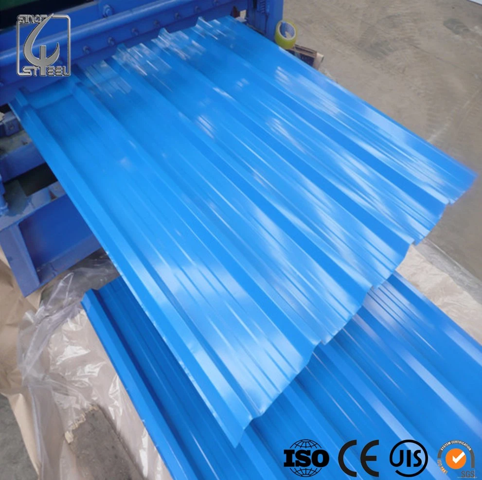 Prepainted Galvanized Roofing Sheet PPGI Steel Plate Bright Color Coated Metal