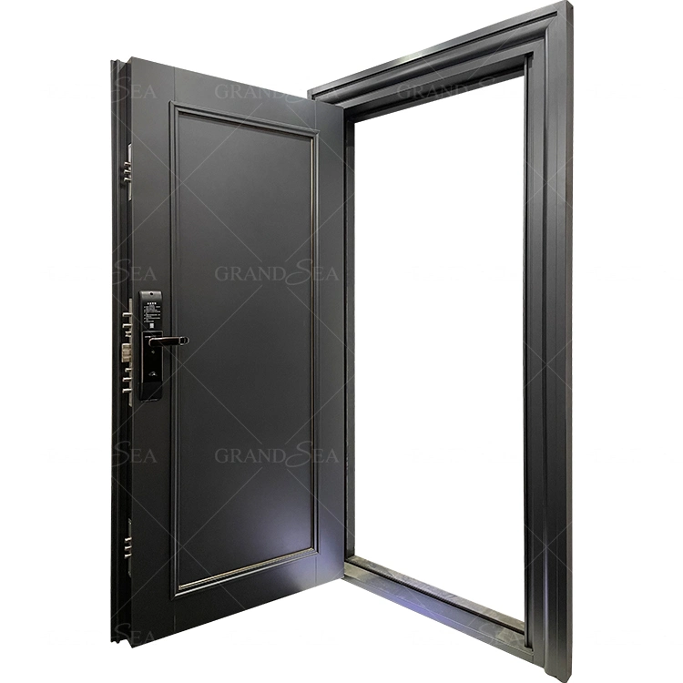 High quality/High cost performance American Modern Hotel Villa Commercial Exterior Security 304 Stainless Steel Door