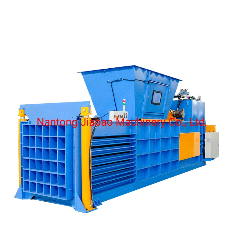 Hot Sell Jewel Semi-Automatic Horizontal Hydraulic Waste Plastic Pet Bottle Baler Machine for Pet Bottles/Plastic Film/Jute Bags/HDPE