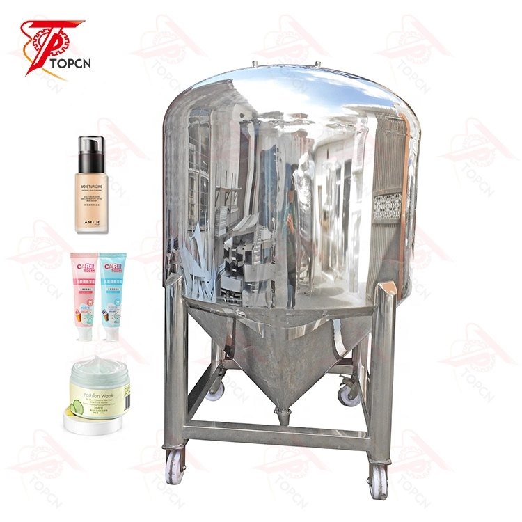 Chemical Stainless Steel Pressure Vessel Water Liquid Vertical Storage Tank