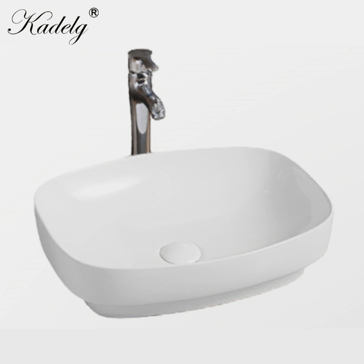 Popular Round Shape Single Bowl Ceramic Bathroom Washbasin