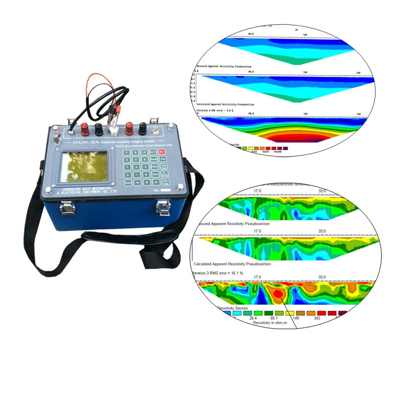 Eletrodes instrumento geofísicos Detector de agua subterránea y la detección de metales