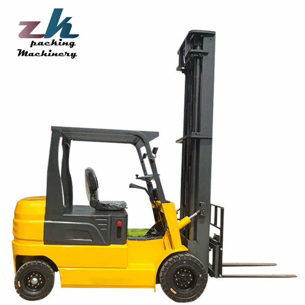 Zk High Quality Stronger Battery 4500 5000kg Capacity Electric Forklift Truck AC Motor Hydraulic Forklift Lifting Forklift