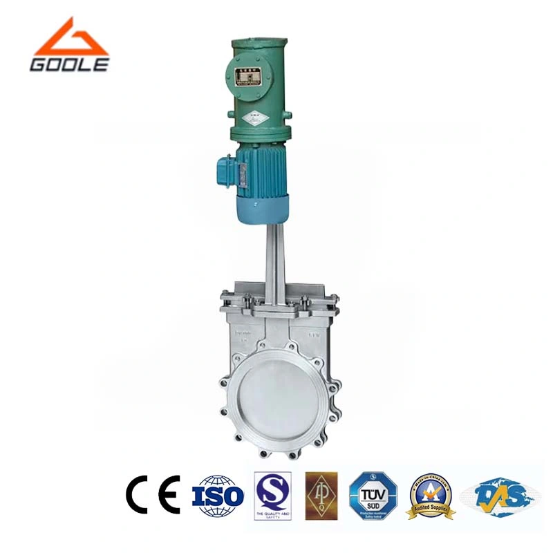 Electric-Hydraulic Short Type Wafer Ceramic Slurry Knife Gate Valve (GPZ273TC)