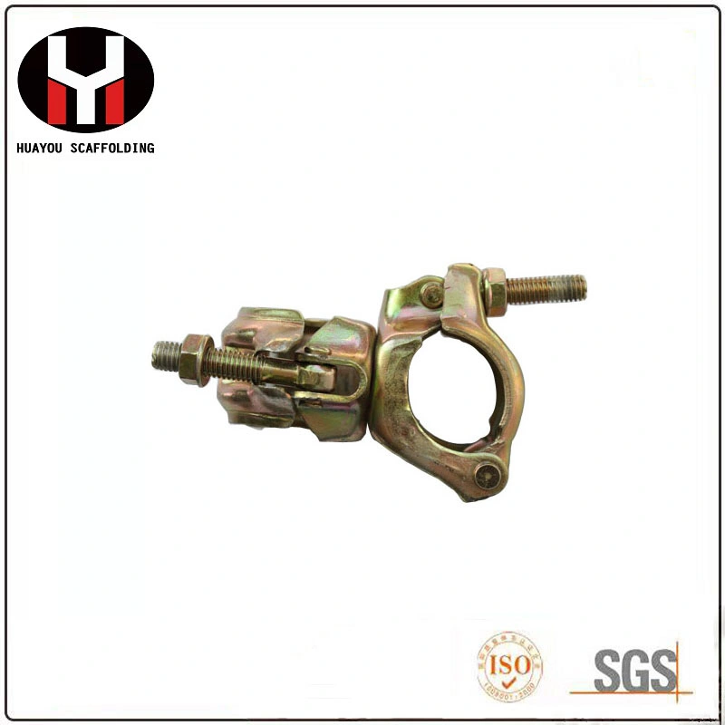 BS/JIS Standard Drop Forged Metal Swivel Coupler/Clamp Fixed Coupler for Tube Scaffolding