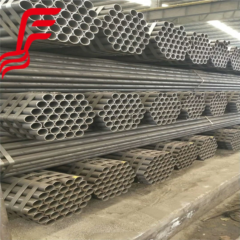 Pipe Factory Black Steel Pipe Ms Round Tube for Scaffolding