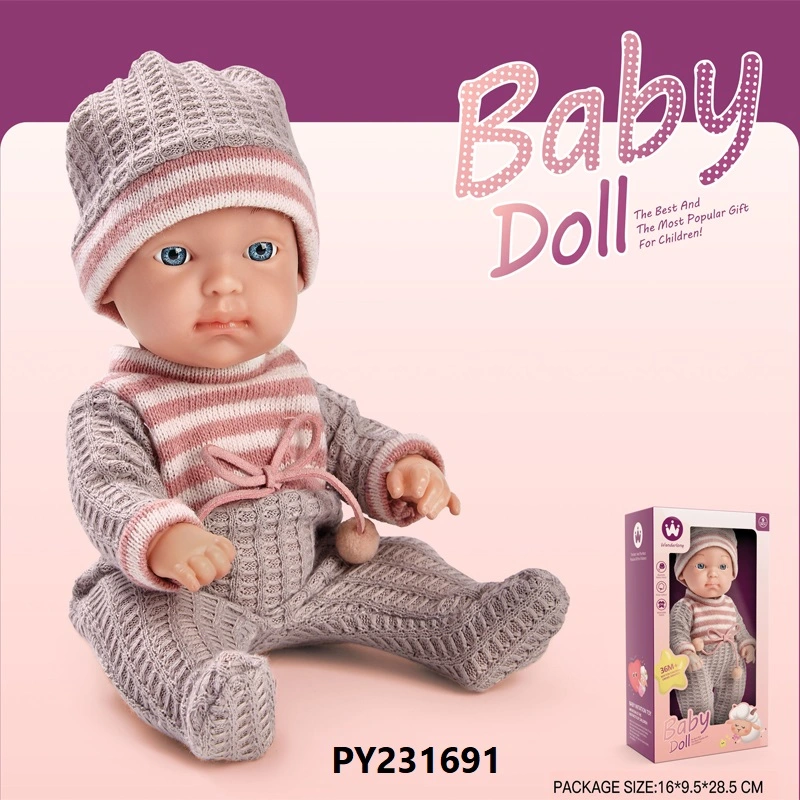 Reborn Doll Toys Realistic Vinyl 9 Inch Fashion Clothes Reborn Dolls for Girls Baby Toy