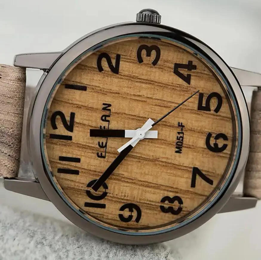 OEM Reloj de madera de nuevo estilo