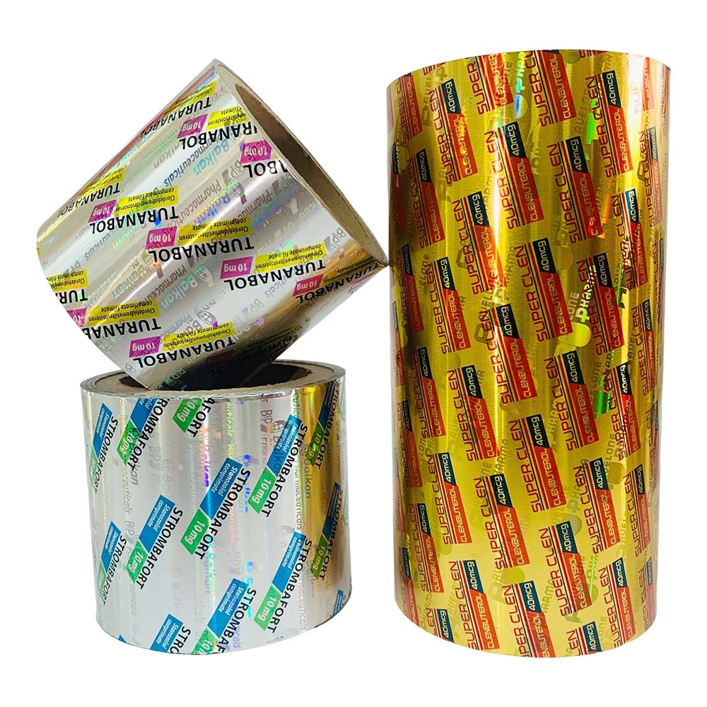 Pharmazeutische Aluminiumfolie Blister Pack Pharmazeutische Blister Folie Pille Aluminium Folienverpackung