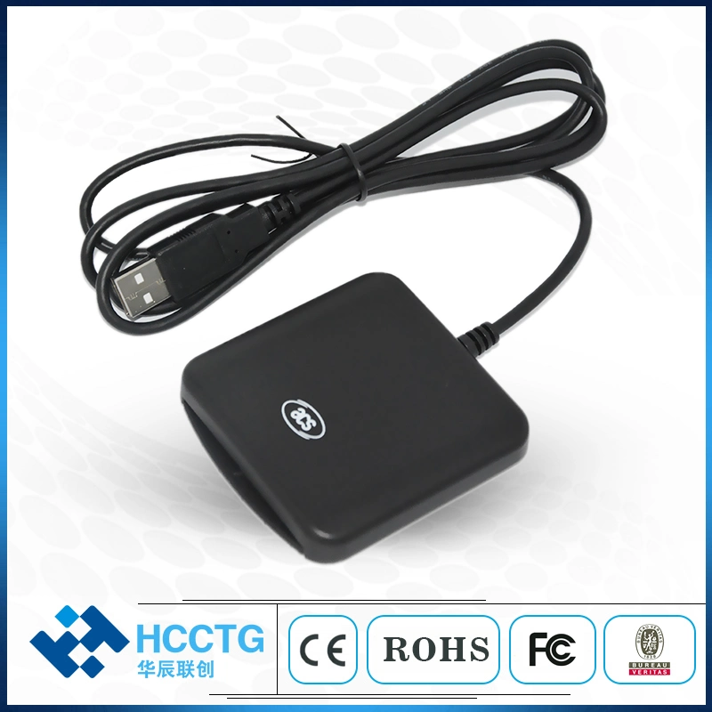 Chip IC de tipo a Mini Mobile da Hot Sale ISO 7816 Leitor de Smart Card USB EMV (ACR39U-U1)