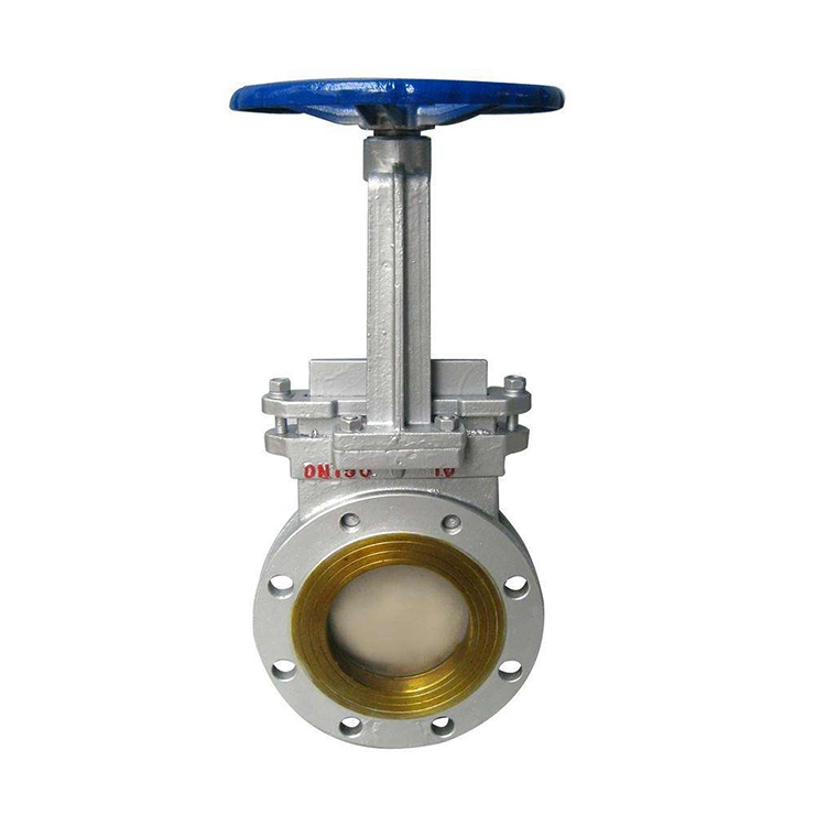 Stainless Steel Knife Gate Valve with Manual / Electric Actuator