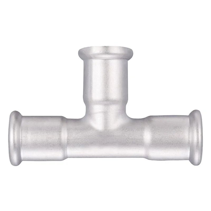 Press Plumbing Stainless Steel Fitting Suit for Fire Piping Air Gas Oil System