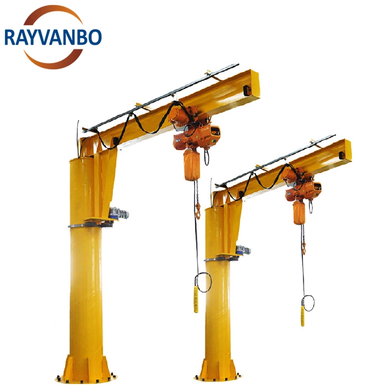 0.25 to 10 T Jib Crane Light Type Workshop Construction Used 2000kg / 3000kg / 500kg Slewing Arm Crane