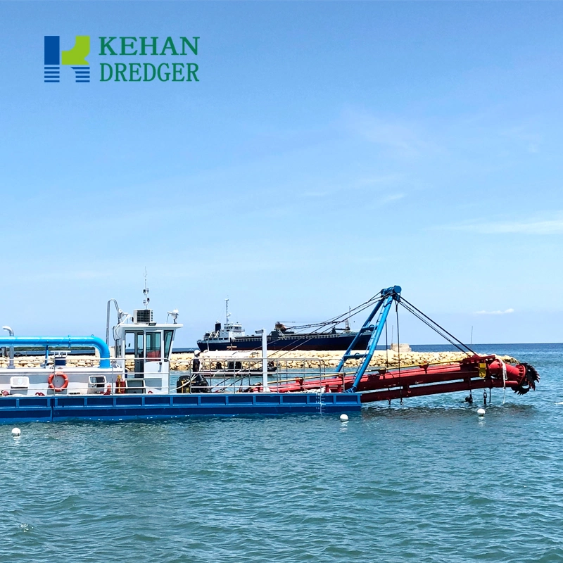 Reservoir River Cutter Suction Dredger Full Hydraulic Vessel