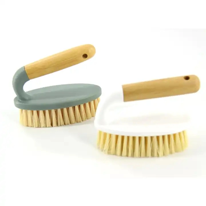 Eco Friendly Bamboo Handle Clean Brush Multi Purpose Shower