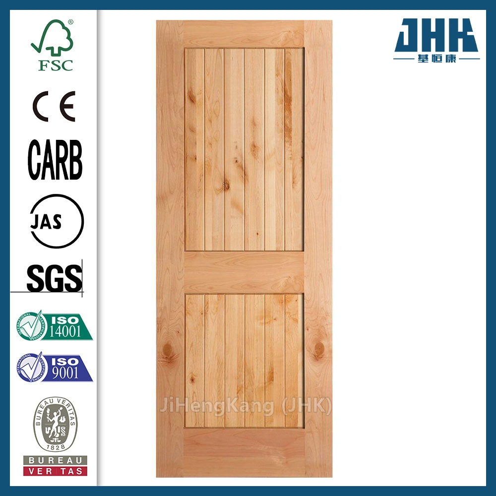 Jhk Double MDF Painted Solid Sliding Wooden Barn Doors