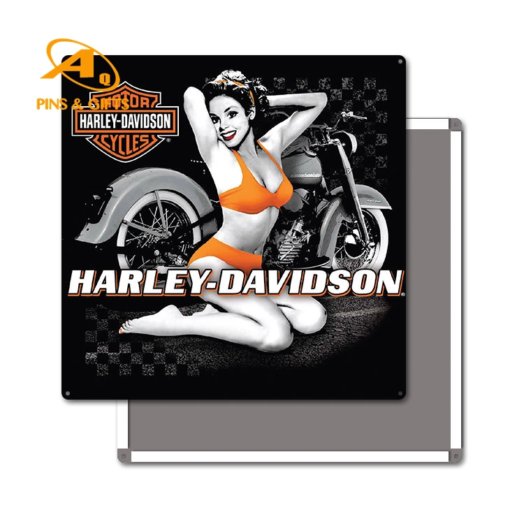 Embossed Hawaii Hunting Holder Horror Movie Harley Home Metal Bar Advertising Tin Sign for Beverage Poster Plate