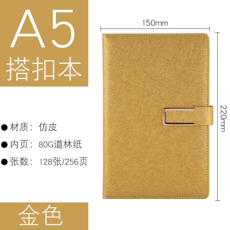 Wholesale/Supplier Cute Hardcover Notepad PU Leather Notebook with Printed Logo