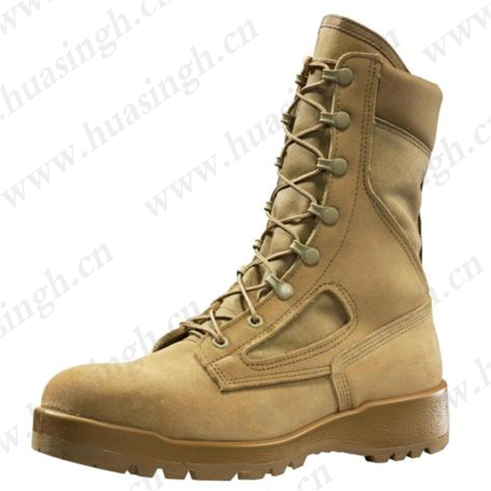 Lxg, Bottes de combat Bellebille avec semelle extérieure en caoutchouc résistant aux chocs pour entraînement en extérieur Hsm056.