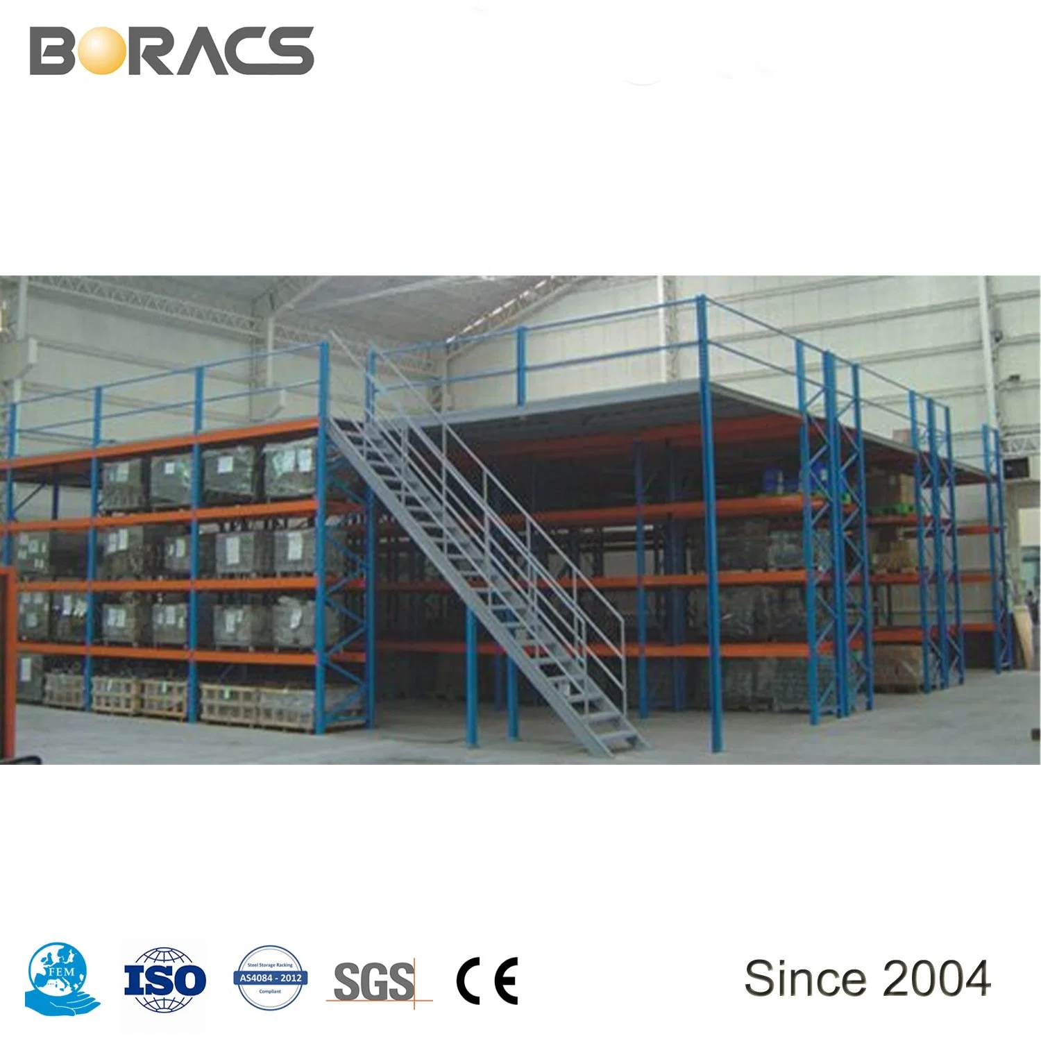 China Supplier From Warehouse Racking Designer Custom Strong Loading Capacity Multi Tier Mezzanine