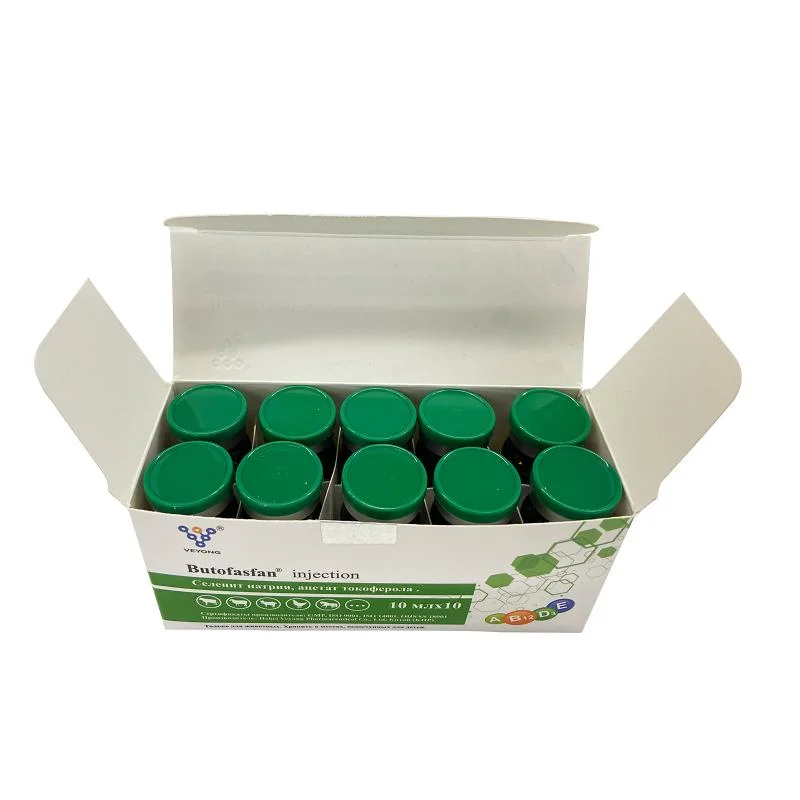 Butafosfan 10% & Vitamin B12 Injection for Veterinary Product Dosage Form Liquid Injection