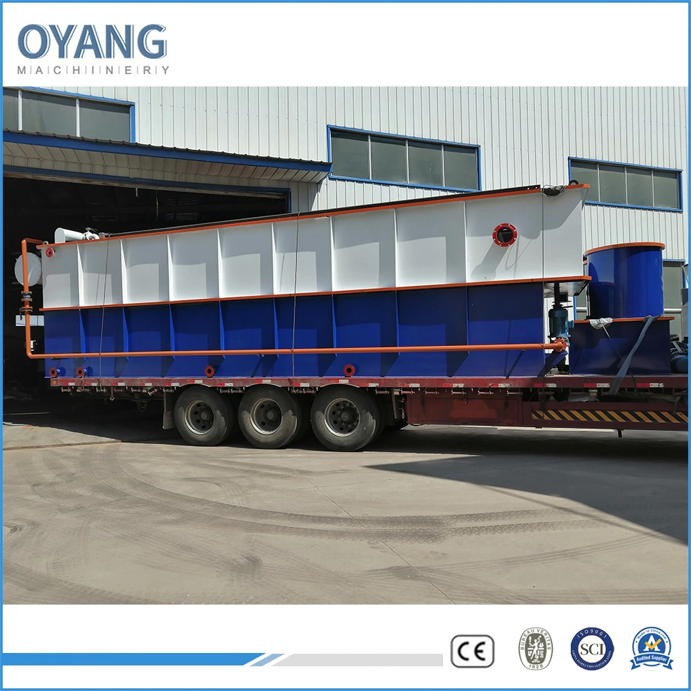 Daf Dissolved Air Flotation Unit/Plant/System/Equipment/Machine for Agricultural/Farm/Slaughter/Food Meat Processing/Plastic/Dyeing Sewage Waste Water Treatment