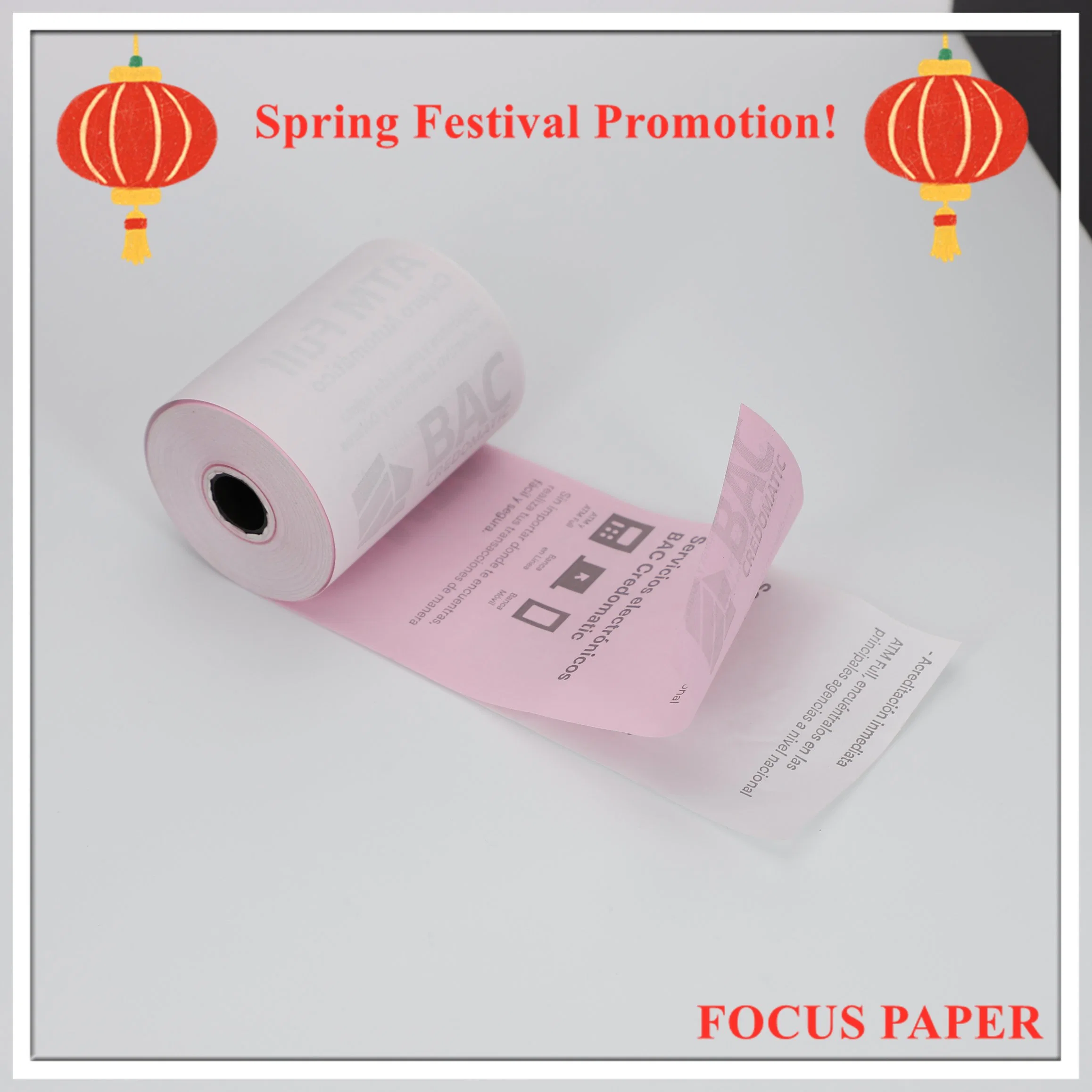 China fornecer Custom Digital dois / três camadas / peça em branco / Staples / Printable / triplicado 2 partes sem carbono Papel da impressora