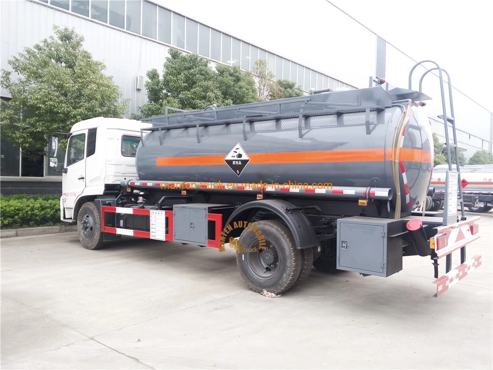 12000 Liters 4X2 Manual 12000L 12ton Chemical Liquid Transport Vehicle