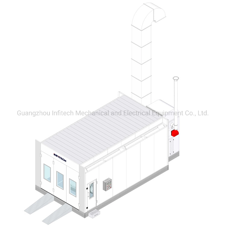 It-501-U55 Automotive Paint Spraying and Drying Painting for Auto Refinishing Spray Booth Dry Oven