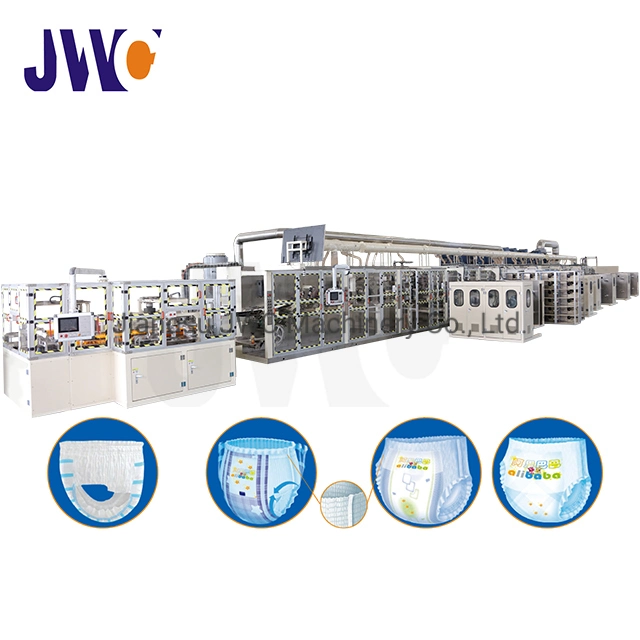 Yes 600PCS/Min Production Line Full Elastic Waistband Baby Diaper Machine