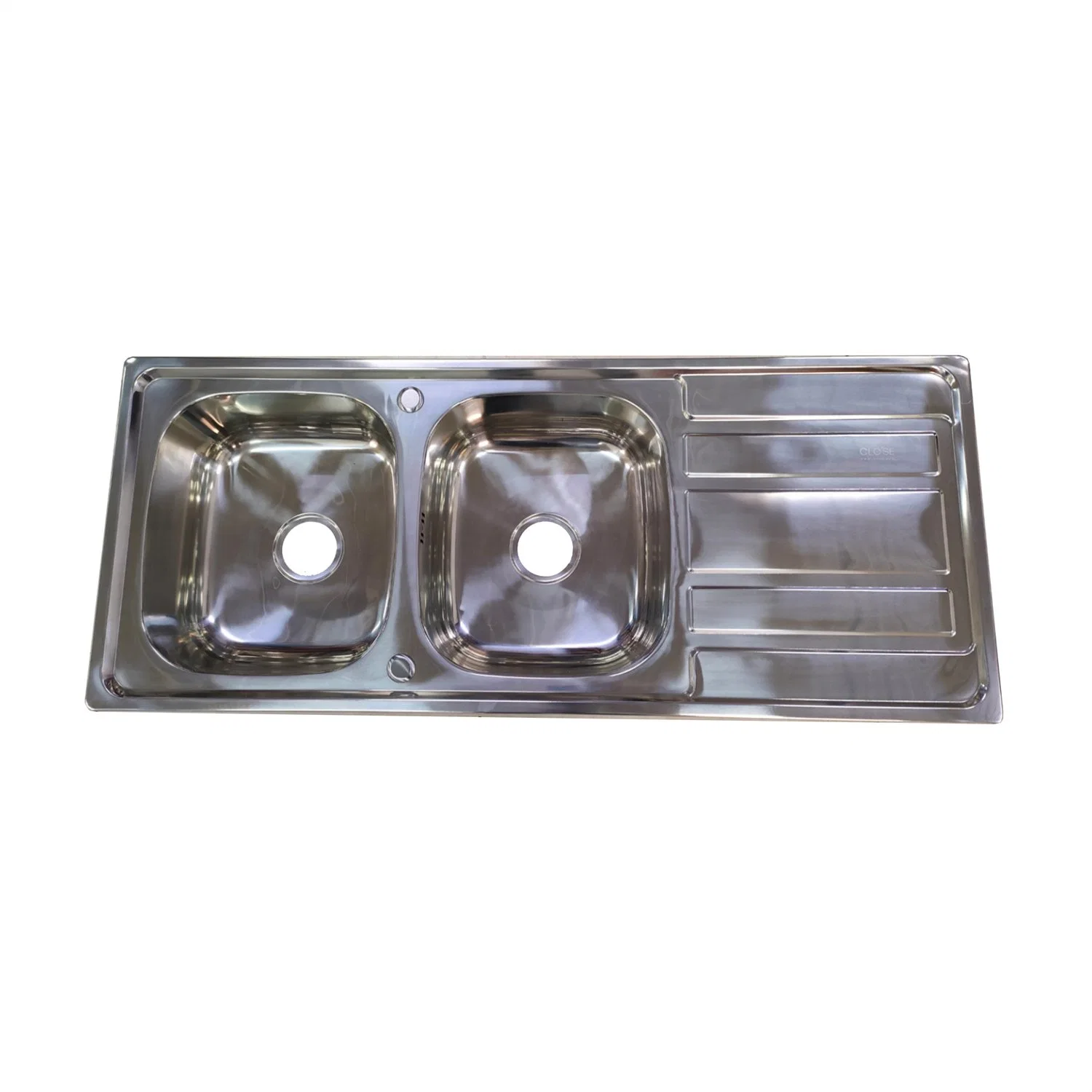Two Bowls 201 304 Stainless Steel 2023 Quality Kitchen Sink with Board