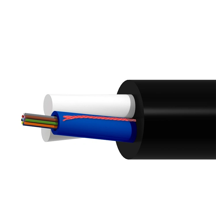 Single Mode Einummanteltes Asu-Mikrooptisches Glasfaserkabel OPTICO Cfoa-SM-ASU-80-012 Glasfaserkabel Epon ONU-Anschluss