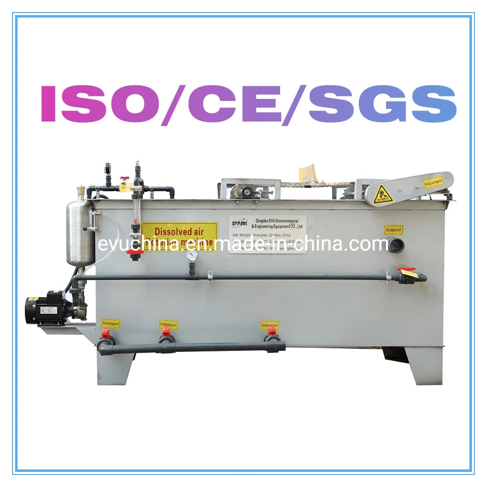 CE/ISO/SGS Dissolved Air Flotation Daf Machine Industrial Sewage/Waste Water Purification Domestic Effulent/Grey/Black Water Treatment/Filter/Disposal Equipment