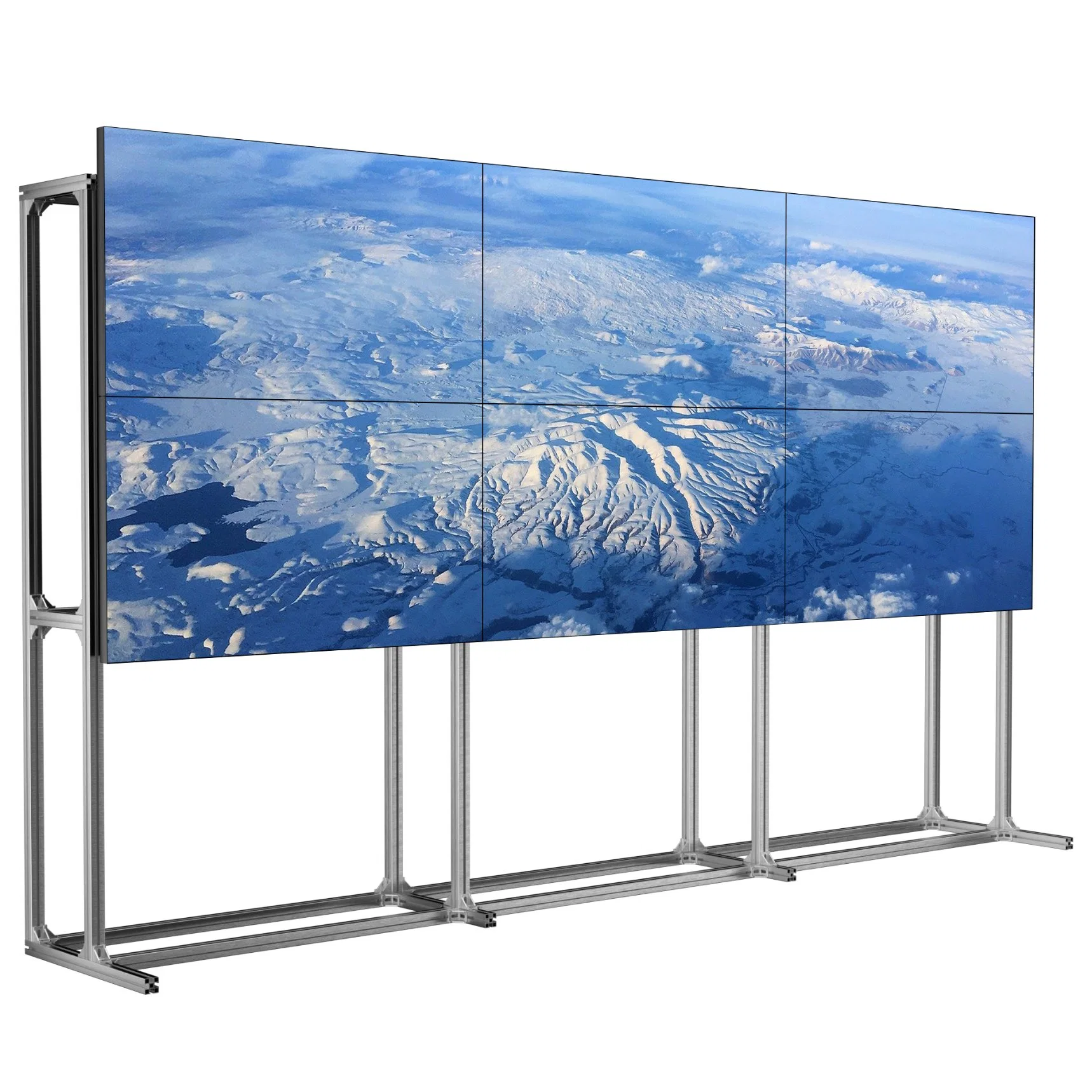 Advertising Player Ultra Thin Bezel LCD Video Wall 46 Inch Video Advertising Full Xx Player Android Tablet Adobe Flash Player Download Wall Mount LCD Display