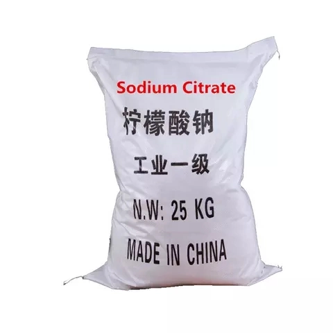 Food Grade Acidulant citrato de sodio CAS 68-04-2